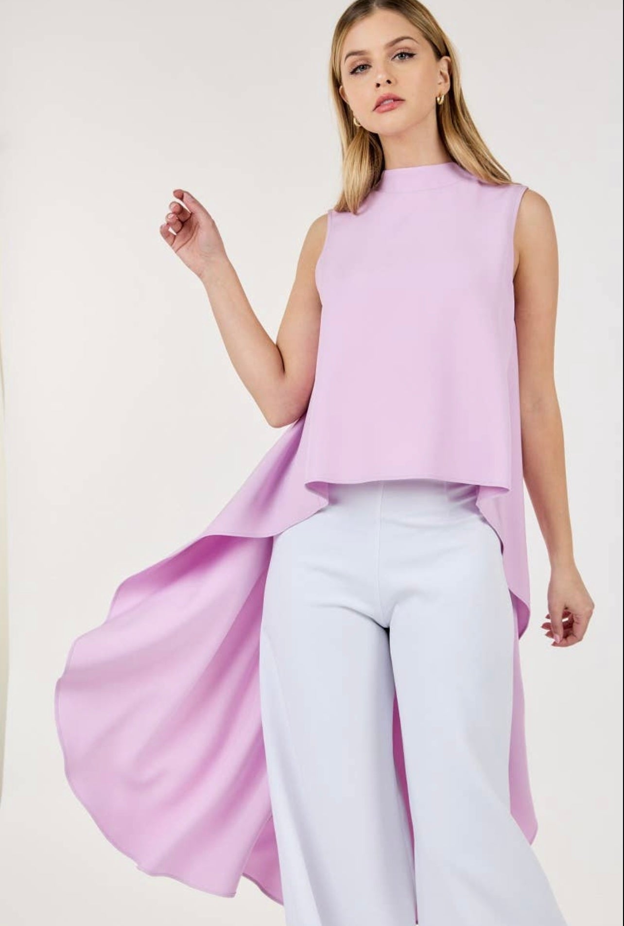 Zara High-Low Asymmetrical Top