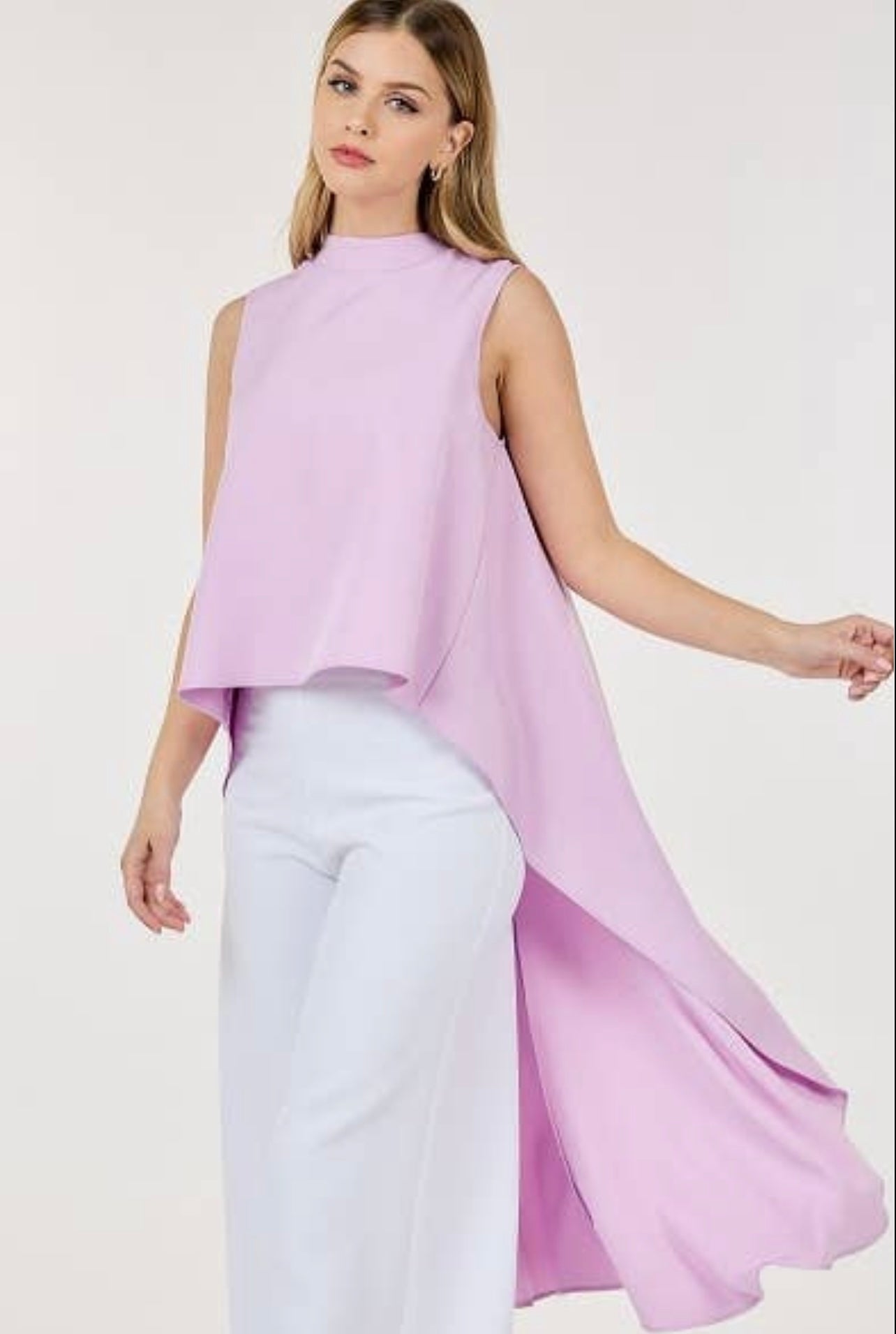 Zara High-Low Asymmetrical Top