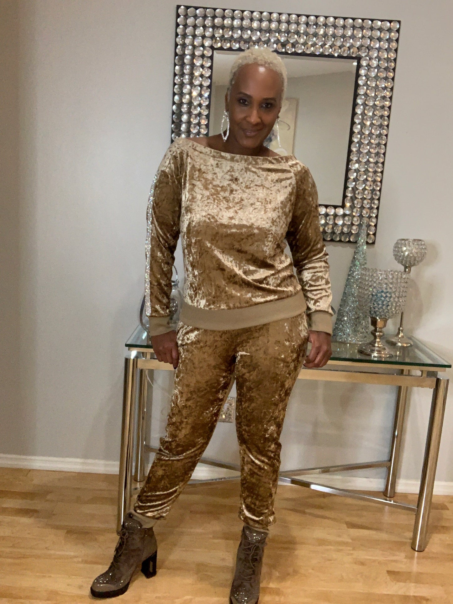 Velour Jogger (Each Piece Sold Separate)