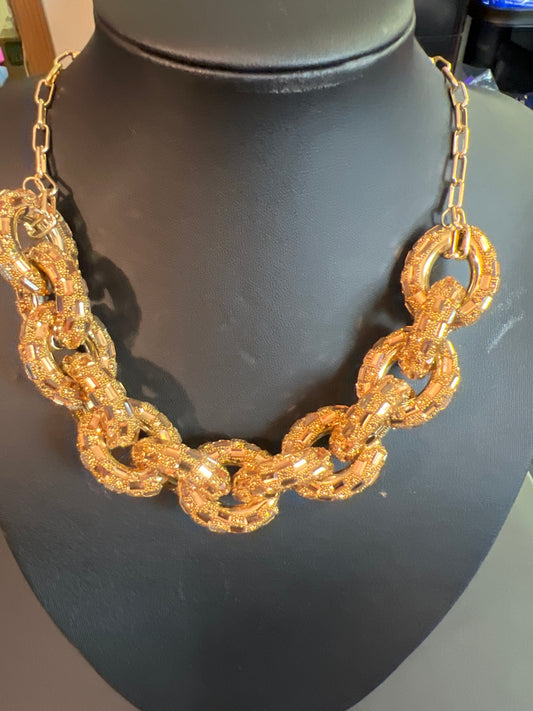 Vintage Link Necklace