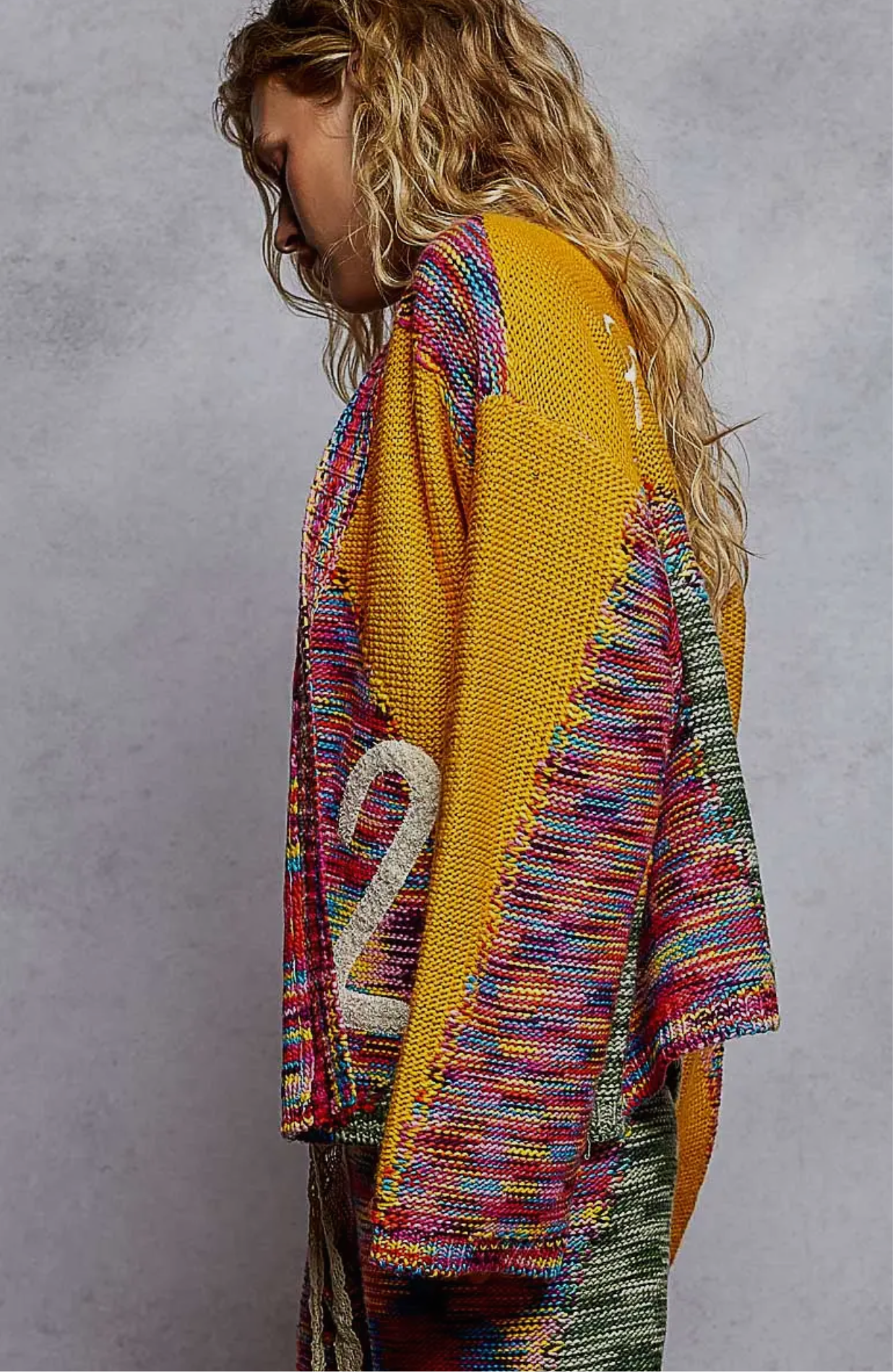 Multi Color Jogger Sweater