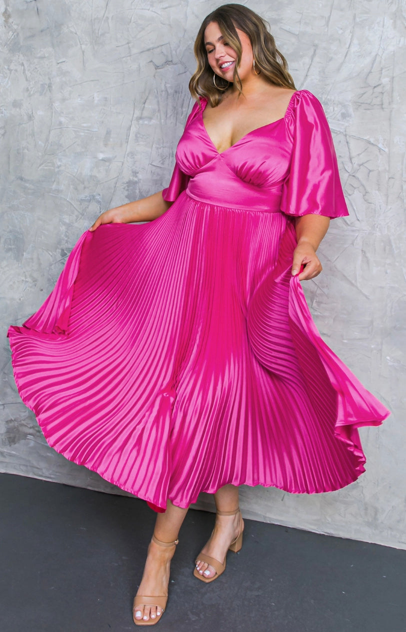 Saturday’s Satin Dress