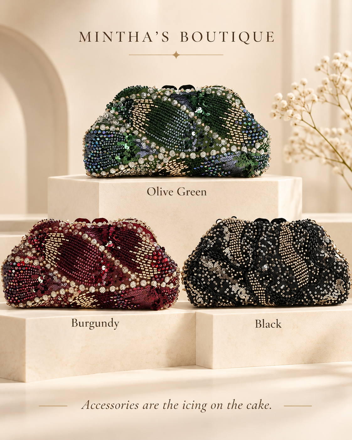 After Hours Luxe Beaded Clutch_Ships Out 10/25