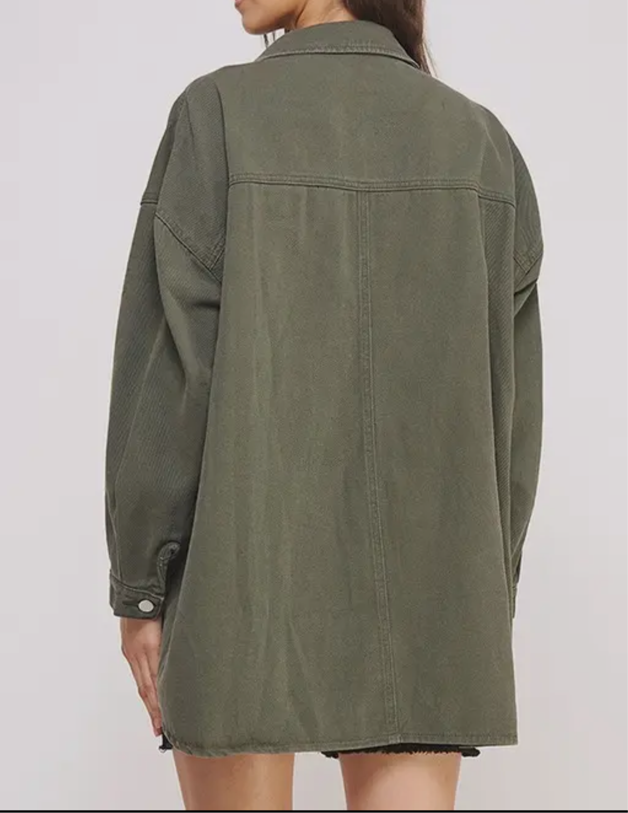 Self Love Patch Work Top/Shirt_Olive