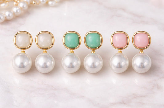 Travis Luxe Pearl Earrings
