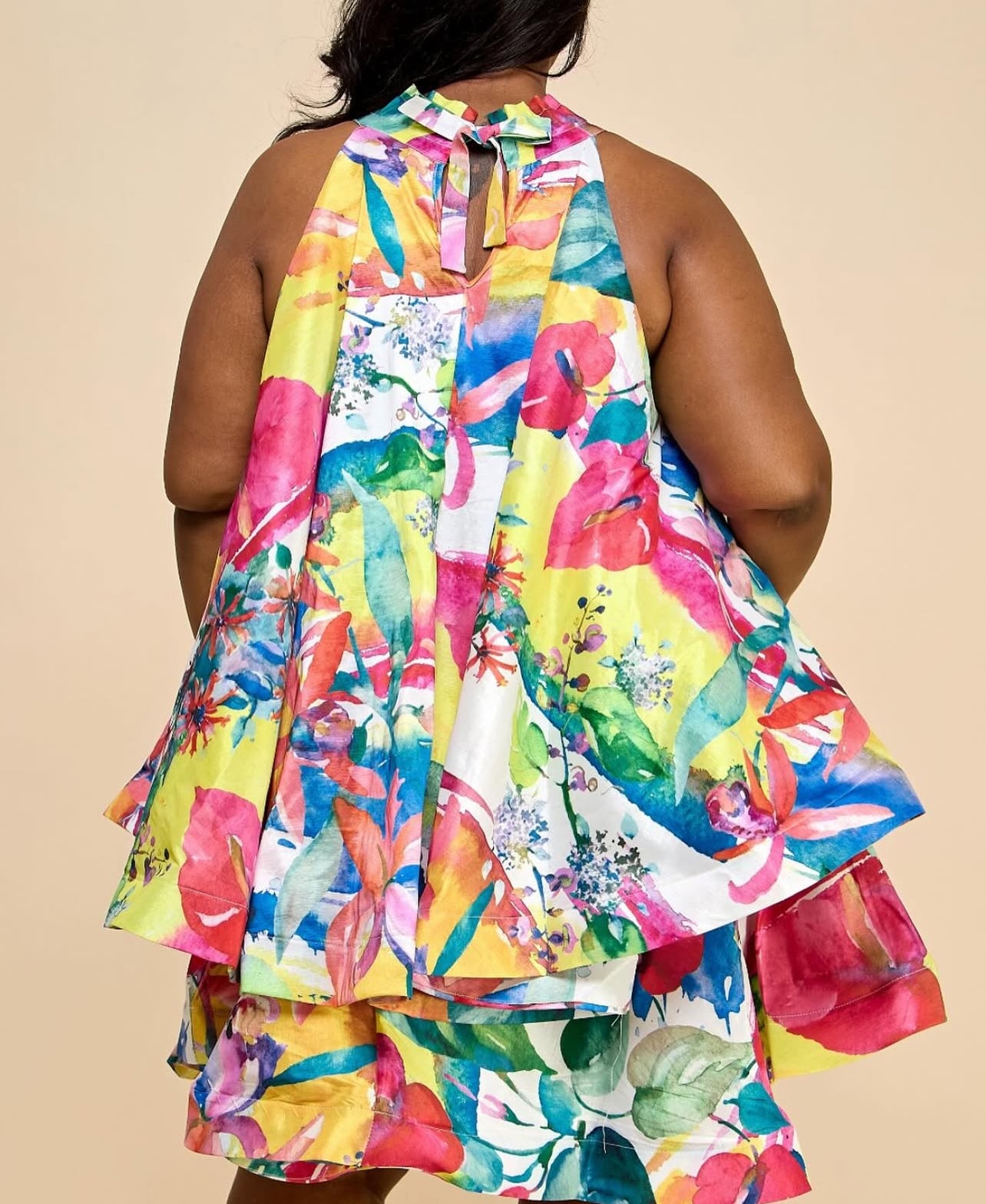 Tropical Paradise Midi Dress