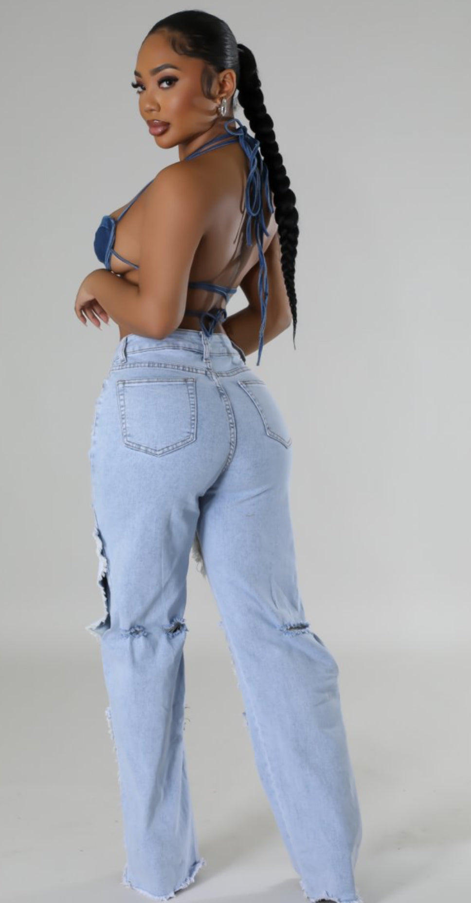 Dream Patchwork Denim Jeans