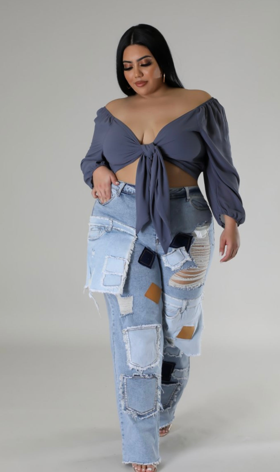 Dream Patchwork Denim Jeans