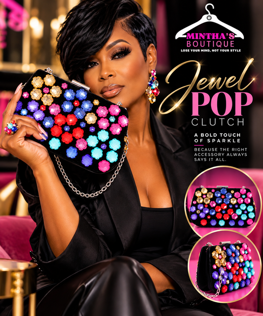 JEWEL POP CLUTCH 💎✨