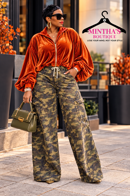 Camo After Dark Barrel Pants