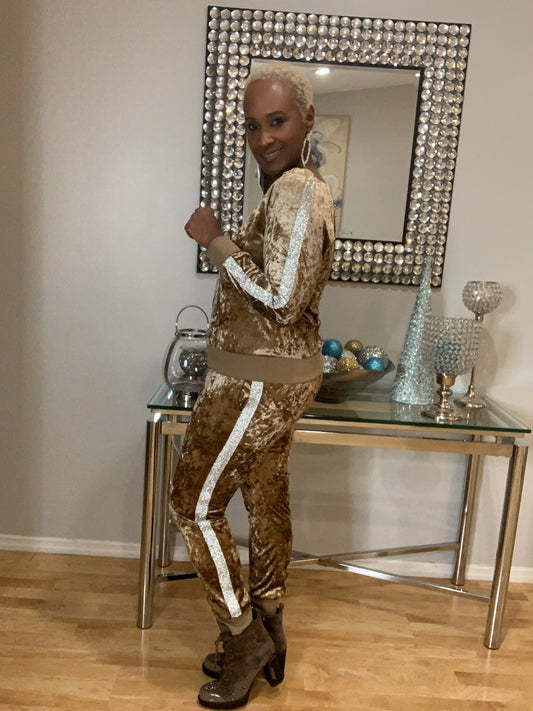 Velour Jogger (Each Piece Sold Separate)